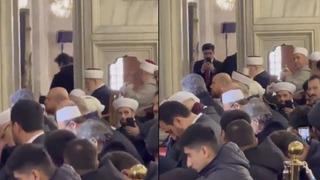 Cumhurbaşkanı Erdoğan törenin ardından Kur'an okudu! İşte o anlar