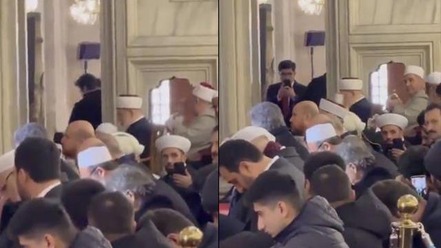 Cumhurbaşkanı Erdoğan törenin ardından Kur'an okudu! İşte o anlar