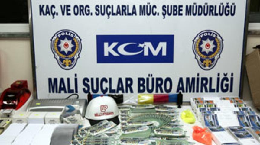 100 binden fazla sahte bilet