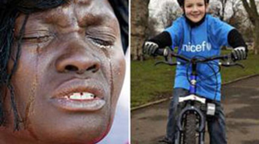 Haiti i&ccedil;in 50 bin sterlin topladı