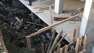 Üsküdar'da taş duvar çöktü! 3 işçi yaralandı