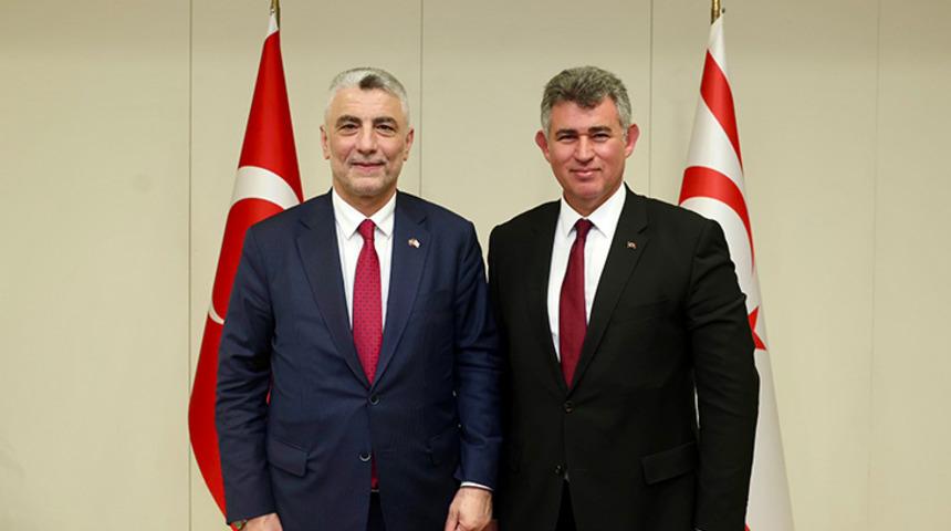 Bakan Bolat, Lefkoşa Büyükelçiliği'ni ziyaret etti