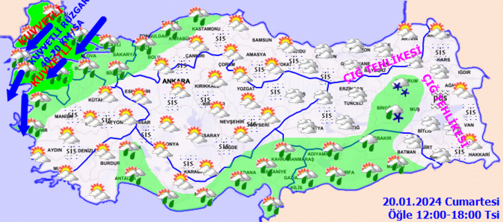 Meteoroloji'den 9 il için uyarı! İstanbul, Bursa... '24 saatte 17 derecelik sıcaklık farkı' Kuvvetli yağış ve kar! Son dakika 20 - 24 Ocak hava durumu 728xauto