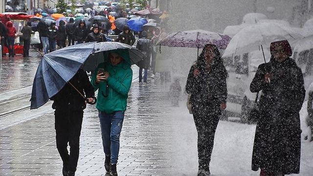 Meteoroloji'den 9 il için uyarı! İstanbul, Bursa... '24 saatte 17 derecelik sıcaklık farkı' Kuvvetli yağış ve kar! Son dakika 20 - 24 Ocak hava durumu
