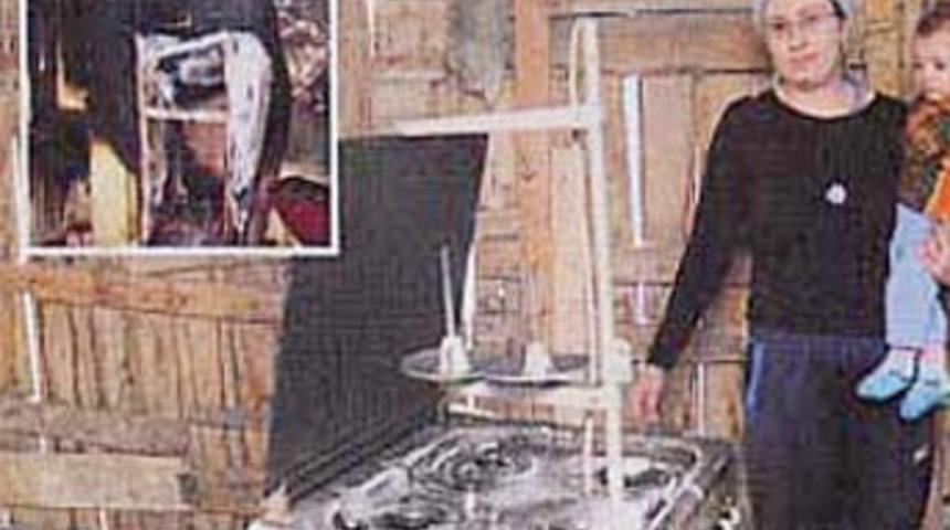 F&ouml;n makinesi buzdolabını patlattı