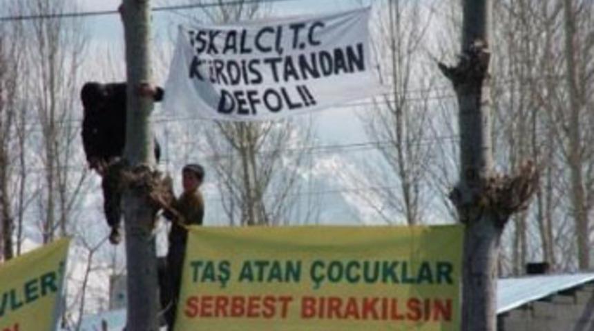 PKK g&ouml;sterisine d&ouml;n&uuml;şt&uuml;