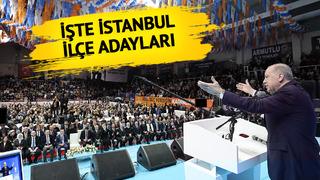 AK Parti'de kritik gün! Cumhurbaşkanı Erdoğan resmen duyurdu: İşte AK Parti'nin İstanbul ilçe belediye başkan adayları