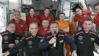 İlk sözleri bu oldu! Bir kez daha... Türkiye için tarihi anlar: Alper Gezeravcı Uluslararası Uzay İstasyonu'na böyle giriş yaptı