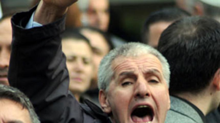 İş&ccedil;ilere polis m&uuml;dahalesi