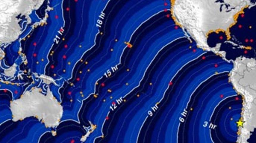 Tsunami'den ka&ccedil;ış
