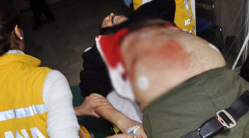 An an &ouml;ld&uuml;ren kaza kurşunu