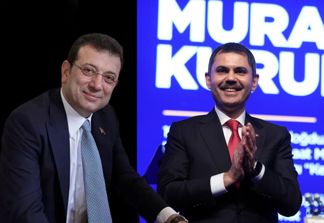 İstanbul'da kim &ouml;nde? Ekrem İmamoğlu mu Murat Kurum mu? Son se&ccedil;im anketi: '1 puan &ouml;nde' diyerek a&ccedil;ıkladı... İşte partilerin son oy oranı 