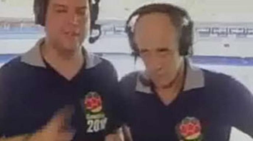 Yorumcu canlı yayında bayıldı