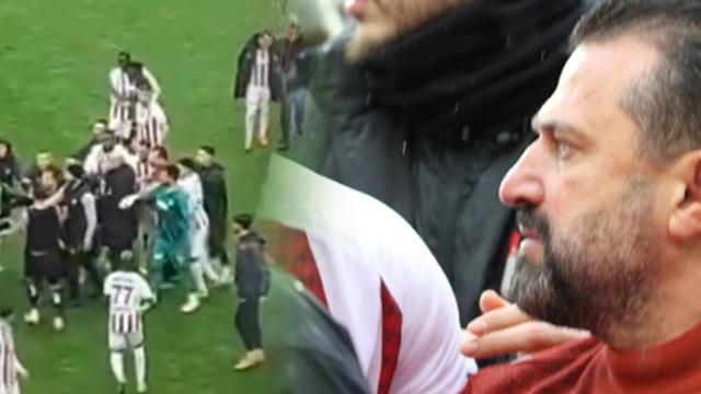 Süper Lig'de büyük olay! Sumudica ile Bülent Uygun sahanın içinde birbirine girdi!