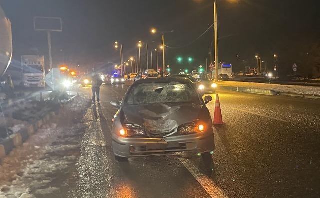 Bolu'da otomobilin çarptığı yaya hayatını kaybetti