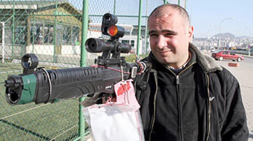 Oyuncak silaha balistik inceleme!