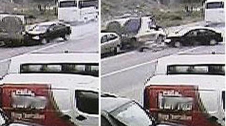 Saniye saniye kaza anı