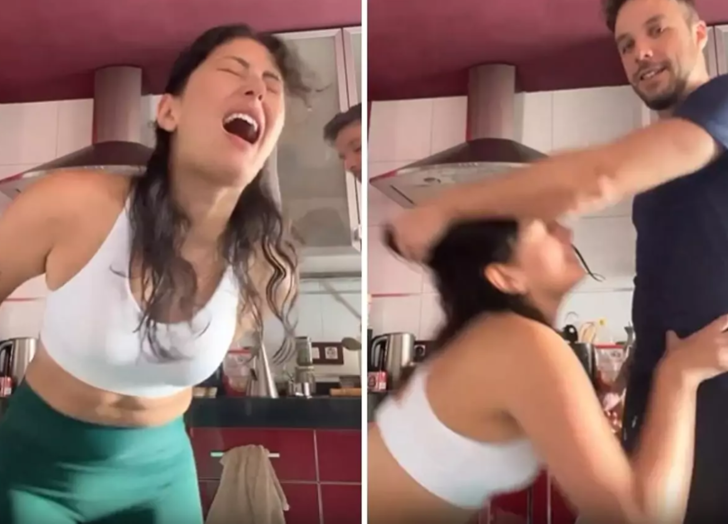 Erkek arkadaşının tahta kaşıkla kalçasına vurduğu anları paylaşan Ecesu Özevin gelen tepkilere yanıt verdi: 'Asıl olan kadınların hayatına karışmak...' G5