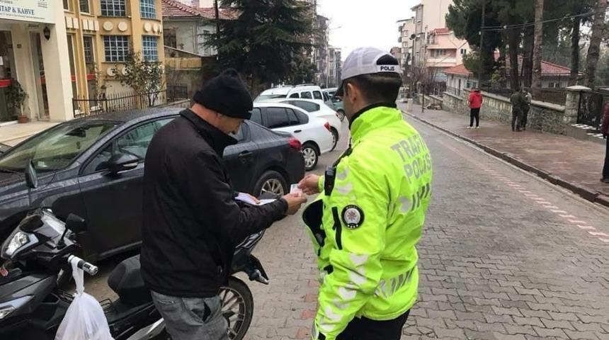 Manisa’da 19 motosiklet trafikten men edildi