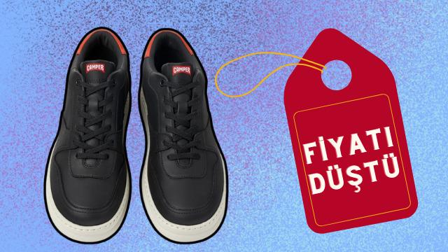 Fiyatı 3 bin 499 TL'ye düştü! İndirime giren Hakiki deri Camper ayakkabıyı kaçırmayın