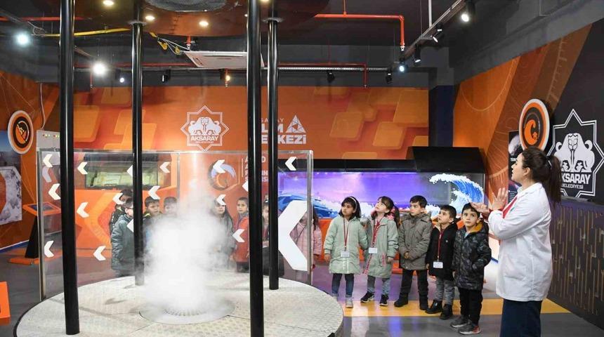 Aksaray Bilim Merkezi’nde bilim kampları başladı