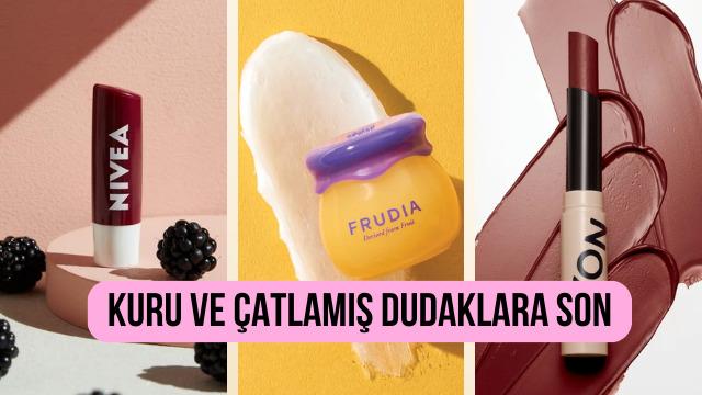 Soğuk havaların etkisiyle kuruyan dudaklarınıza merhem olacak nemlendirici balm önerileri