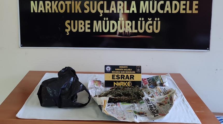 Osmaniye'de uyuşturucu operasyonunda 7 zanlı yakalandı