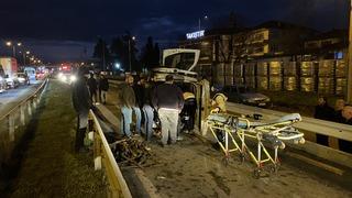 Düzce'de trafik kazasında 1 kişi yaralandı