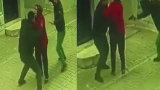 Sokakta yürüyen kadını kalkan yaptı! İzmir'de silahlı düello... İki ateş arasında kaldı! O anlar kamerada