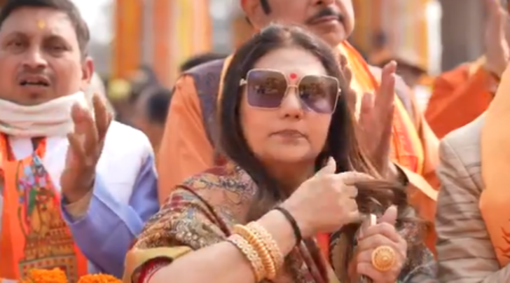 Hindistan Başbakanı Narendra Modi, Babür Camisi'nin yerine inşa edilen tapınağı açtı! Törene on binler katıldı... Gözyaşları sel oldu G1