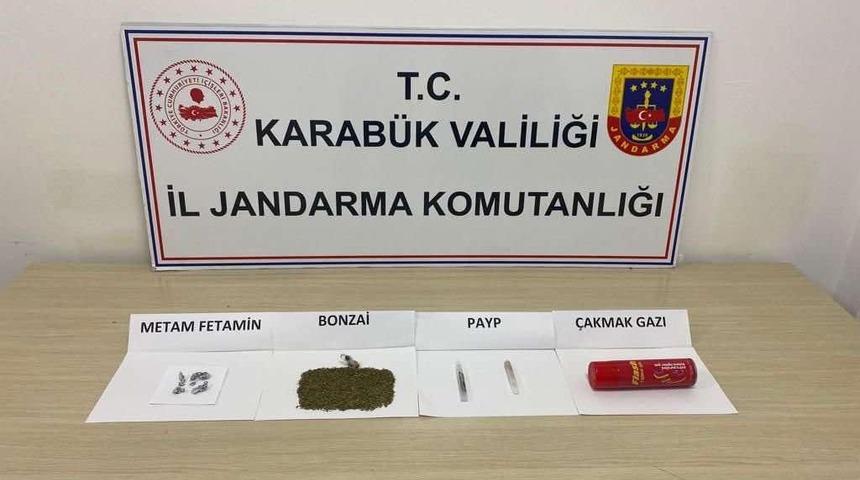 Karabük’te uyuşturucu operasyonu