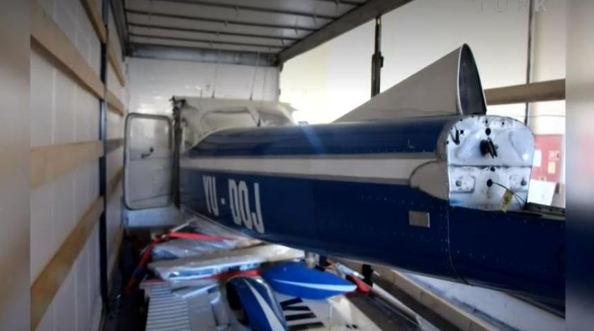 Kapıkule'de bir tırda uçak ele geçirildi! Sürücü gözaltına alındı