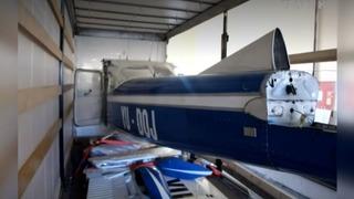 Kapıkule'de bir tırda uçak ele geçirildi! Sürücü gözaltına alındı