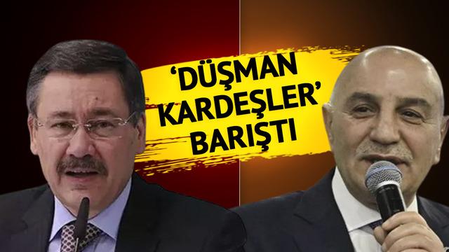 AK Partili 'düşman kardeşler' barıştı! Melih Gökçek'le adaylığı açıklanan Turgut Altınok arasındaki çeyrek asırlık buzlar böyle eridi