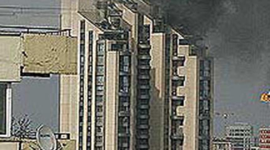 Kempinski Rezisans'ta yangın