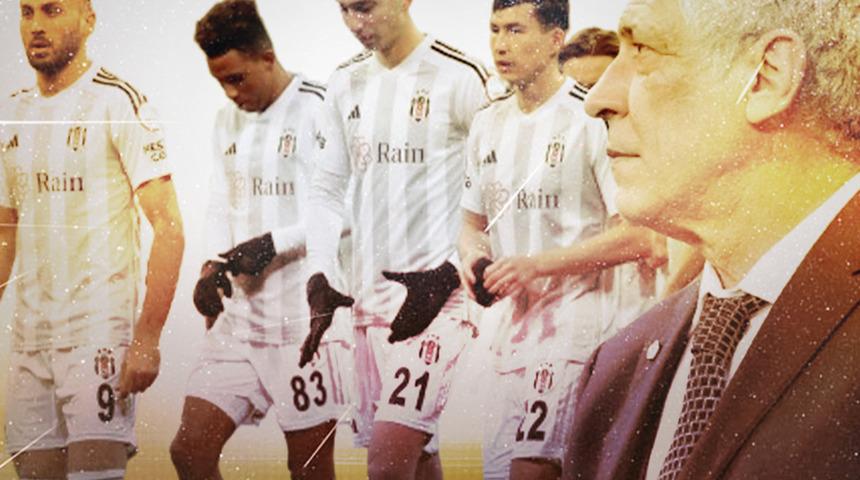 Beşiktaş 10 kişi kalan Adana Demirspor ile 0-0 berabere kaldı! Siyah-Beyazlılar'da kötü gidişat sürdü