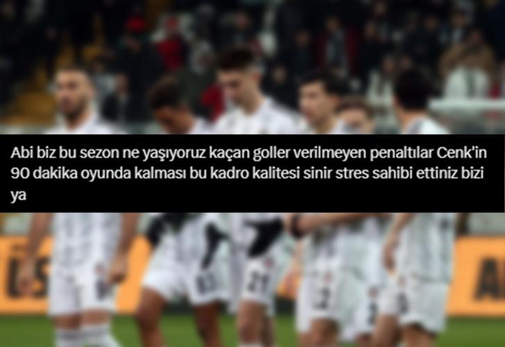 Beşiktaş'ta Adana Demirspor beraberliği sonrası stat o sözlerle inledi 728xauto