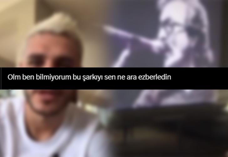 Icardi 'Aşkın Olayım'dan sonra Cem Karaca performansı olay oldu! 'Bekle beni' şarkısını söyledi sosyal medya çalkalandı G3