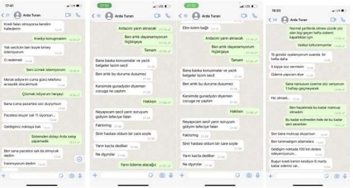 Bilirkişi raporu ortaya çıktı, Seçil Erzan'ın Arda Turan ile mesajları da o raporda yer aldı! "Tefeciye gideyim, sinir hastası oldum" G4