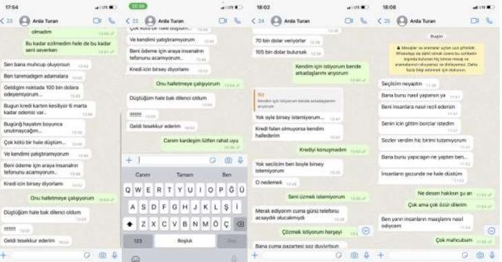 Bilirkişi raporu ortaya çıktı, Seçil Erzan'ın Arda Turan ile mesajları da o raporda yer aldı! "Tefeciye gideyim, sinir hastası oldum" G5