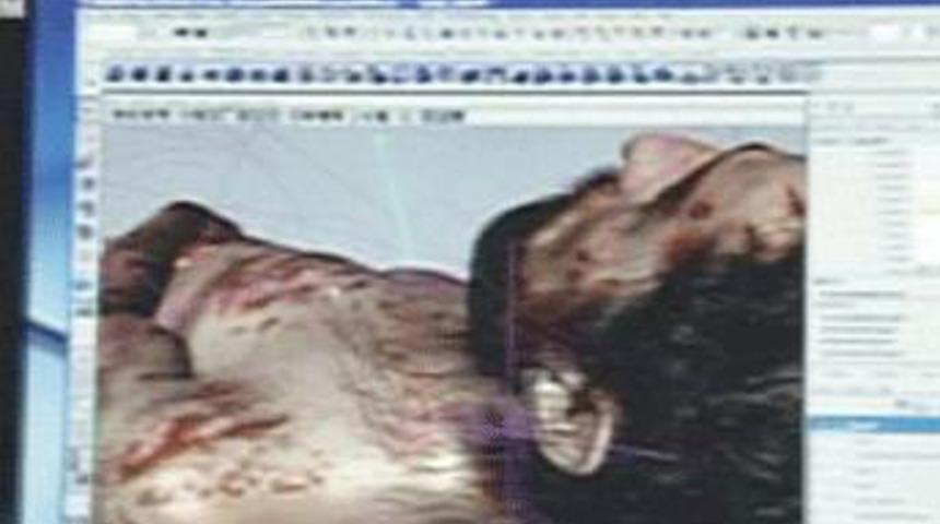 İsa'nın y&uuml;z&uuml; bilgisayarda belirdi