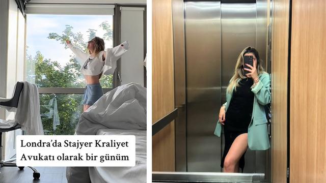 Birleşik Krallık'ın ilk Türk Kraliyet stajyer avukatı! 'Bir günüm' akımıyla video çekti sosyal medyada gündem oldu... 'Stajyer Kraliyet avukatı'
