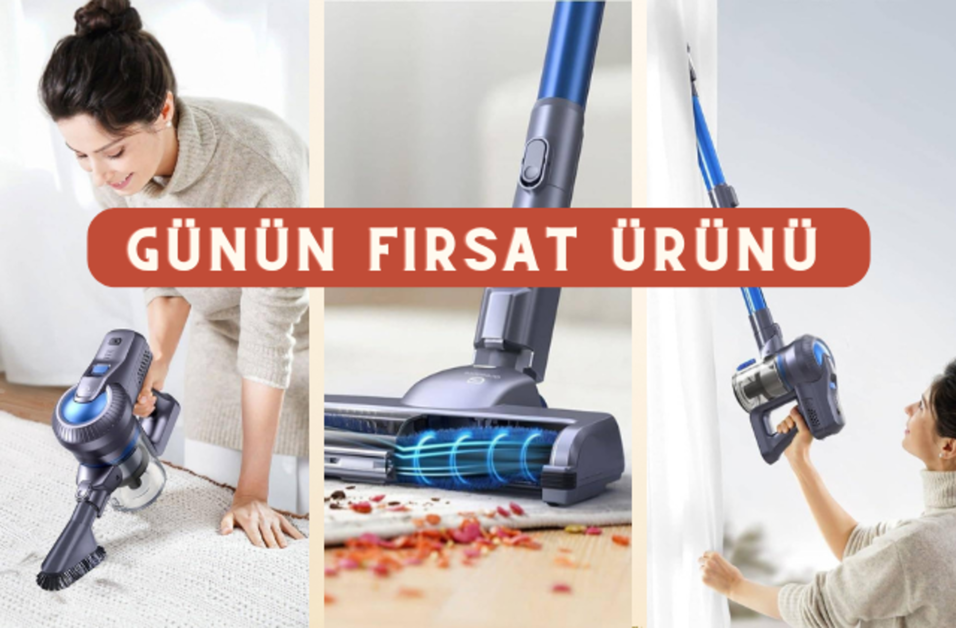 Çok satanlarda bir numara! HEPA filtreli, LED ışık fırçalı ve sessiz Greenote Süpürge'yi inceledik