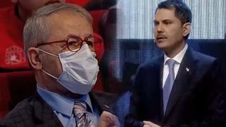 Murat Kurum'un İstanbul projelerini açıkladığı programa Prof. Dr. Naci Görür'ün de katıldığı görüldü