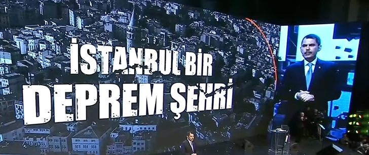 Murat Kurum'un İstanbul projelerini açıkladığı programa Prof. Dr. Naci Görür'ün de katıldığı görüldü G2