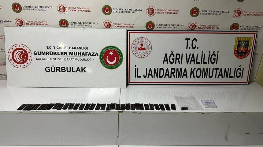 Gürbulak Gümrük Kapısı'nda 10 kilo 177 gram uyuşturucu ele geçirildi