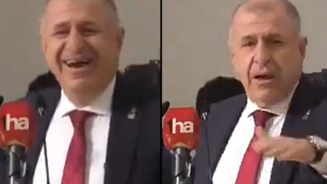 'Ulan Afgan mısın?' Ümit Özdağ böyle seslendi, tüm salon kahkaha attı... Sosyal medyada gündem olan görüntü