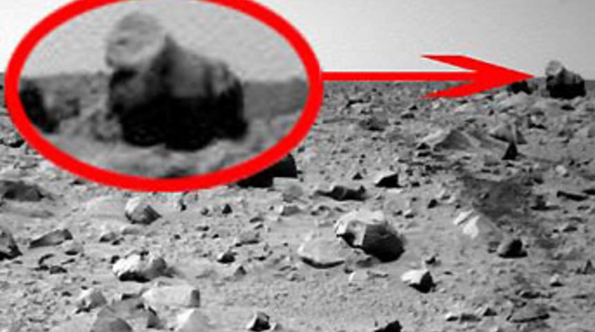 Mars'ta 'goril' bulundu!