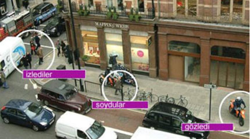 Londra'nın g&ouml;beğinde balyozlu soygun