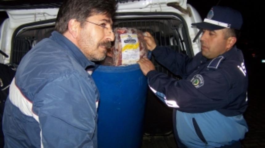 Ka&ccedil;ak bufalo eti ele ge&ccedil;irildi